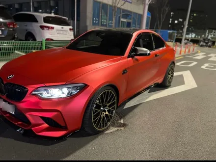 ☆BMW M2컴페티션 에이버리 무광다크레드크롬 전체랩핑 & 루프 카본PPF 은 창원 랩몬스터☆ / 창원시 마산회원구