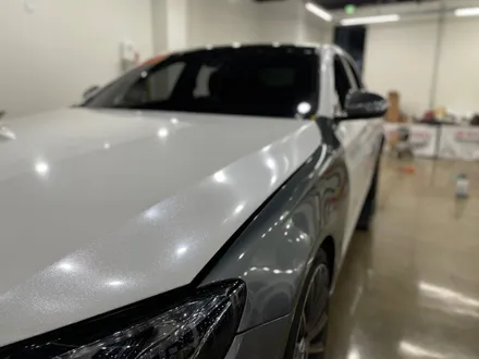 ☆벤츠 E220D 다이아몬드화이트 랩핑은 창원 랩몬스터☆ / 창원시 마산회원구