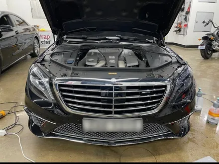 ☆벤츠 S63AMG 라이트 스모그 PPF는 창원 랩몬스터☆ / 창원시 마산회원구