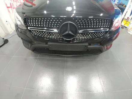 창원 벤츠 GLC 220D 센터페시아랩핑 & 크롬부분랩핑 & 광택 & 생활보호 PPF / 창원시 마산회원구