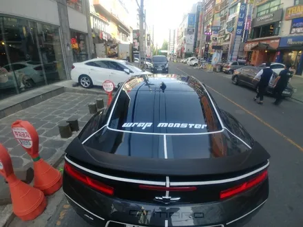 카마로SS 루프스킨 스포일러랩핑 트론데칼랩핑 / 창원시 마산회원구