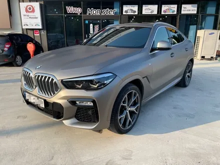 ☆BMW X6 무광 알루미늄 화이트 전체 랩핑은 창원 랩몬스터☆ / 창원시 마산회원구
