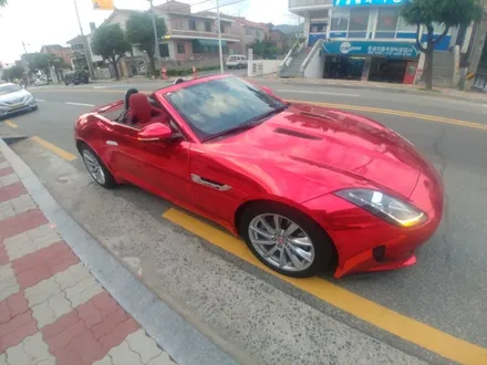 창원 재규어F-TYPE 레드크롬 전체랩핑 / 창원시 마산회원구