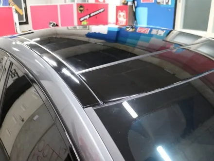 재규어XF 루프스킨 사이드미러랩핑 실내랩핑 유리막코팅 / 창원시 마산회원구