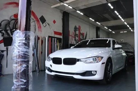☆BMW320i 3M블랙로즈 랩핑, 실내랩핑은 창원 랩몬스터☆ / 창원시 마산회원구