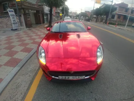 창원 재규어F-TYPE 레드크롬 전체랩핑 / 창원시 마산회원구