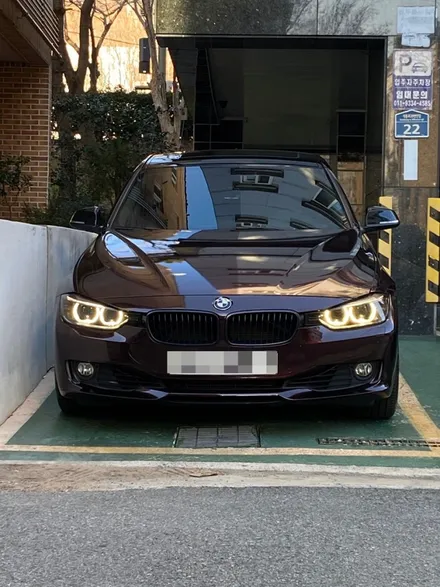 ☆BMW320i 3M블랙로즈 랩핑, 실내랩핑은 창원 랩몬스터☆ / 창원시 마산회원구