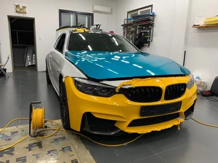 ★창원 BMW M4 3M 아토믹틸 전체랩핑은 창원랩몬스터★ / 창원시 마산회원구