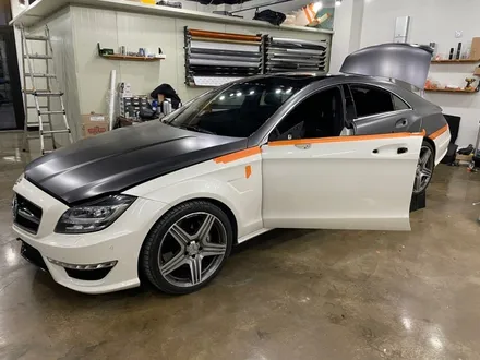☆벤츠CLS63AMG 다크그레이 랩핑 창원 랩몬스터☆ / 창원시 마산회원구