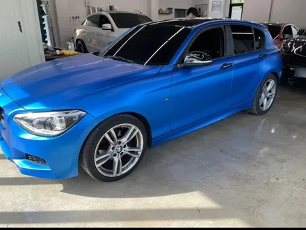 ☆BMW 118D 3M 사틴다크블루 랩핑은 창원 랩몬스터☆ / 창원시 마산회원구