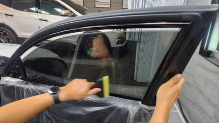 김해썬팅 만족스러운 결과물은 실력에 따라 좌지우지 되기에_세차를하다. / 경남 김해