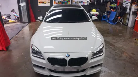 스모그라이트필름_bmw640d랩핑 / 용산구 문배동