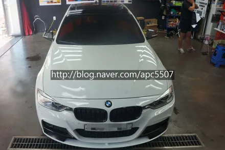 오래된 루프스킨 제거에서 재시공까지 bmw 320d / 용산구 문배동