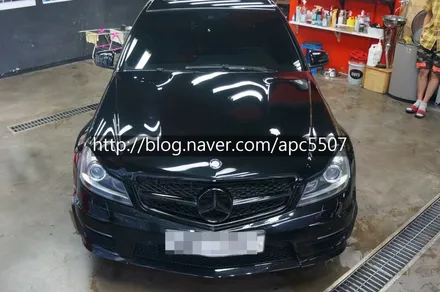 벤츠 c63g  스모그 라이트필름 / 용산구 문배동
