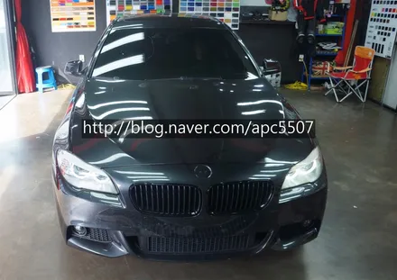 내 차를 사랑하자! 차량래핑 bmw528i / 용산구 문배동
