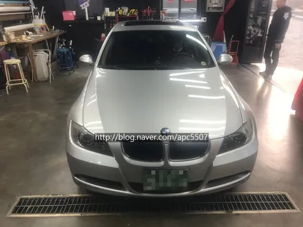 bmw 3시리즈 차량랩핑 / 용산구 문배동