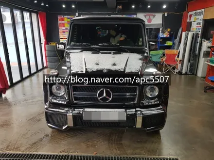 벤츠 g63 amg 감성에 완성![#성수동랩핑][#장안동랩핑] / 용산구 문배동