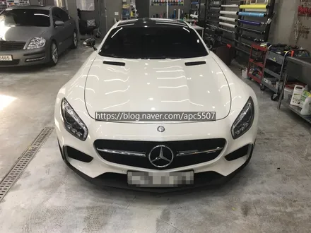 벤츠 amg gts 자동차 랩핑중[#용산구랩핑][#용산구래핑][#이촌동랩핑][#이촌동래핑][#마포구랩핑][#마포구래핑] / 용산구 문배동