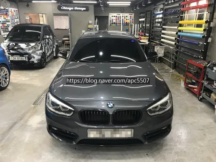 bmw 118 전체랩핑 시공기 [#용산구랩핑][#마포구랩핑][#용산구래핑][#마포구래핑][#용산랩핑][#용산래핑] / 용산구 문배동