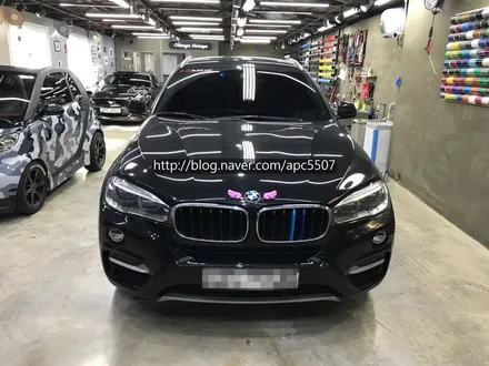 레드크롬 x6 자동차랩핑 / 용산구 문배동