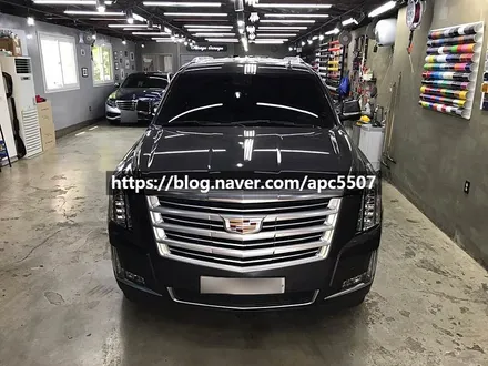 자동차실내랩핑 캐딜락 에스컬레이드 차량을 품위있게 / 용산구 문배동