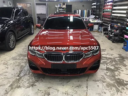 자동차랩핑 무난하지만 강력한 컬러로! bmw 차량 후기 / 용산구 문배동