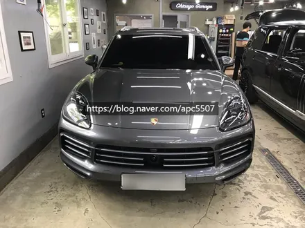 크롬죽이기 포르쉐 신형 카이엔 후기 공개! / 용산구 문배동