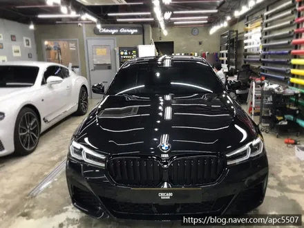 풀체인지 BMW 520i 신차 전체 래핑 / 용산구 문배동