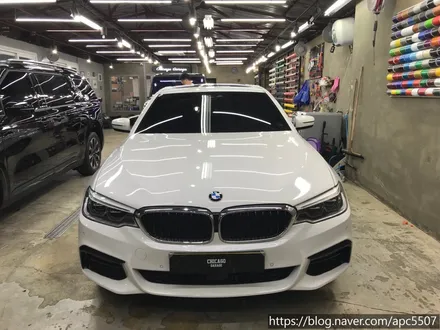 BMW 신형 5시리즈 G바디   크롬죽이기 / 용산구 문배동
