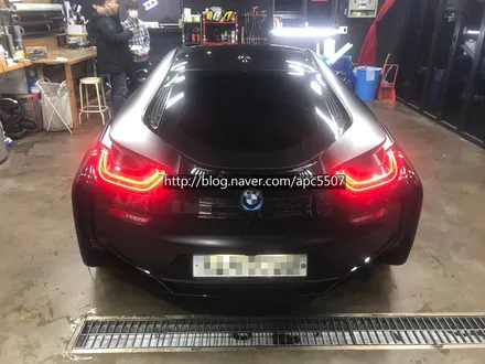 bmw i8 랩핑을 위해서 입고[랩핑][래핑] / 용산구 문배동
