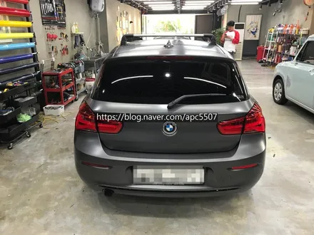 bmw 118 전체랩핑 시공기 [#용산구랩핑][#마포구랩핑][#용산구래핑][#마포구래핑][#용산랩핑][#용산래핑] / 용산구 문배동