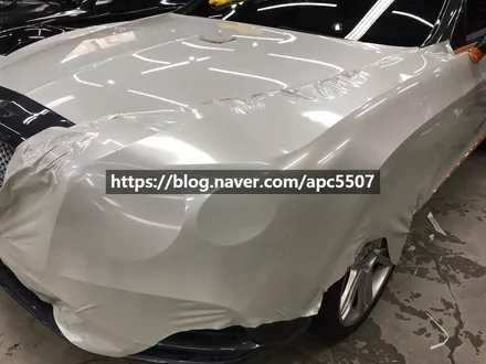 실내랩핑 벤틀리 GT 차량을 퓨어하게 시공하자 / 용산구 문배동