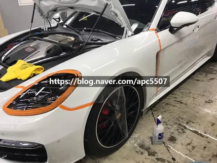 포르쉐 파나메라 GTS PPF 차량랩핑으로 스크래치 보호! / 용산구 문배동