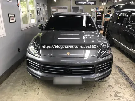 크롬죽이기 포르쉐 신형 카이엔 후기 공개! / 용산구 문배동