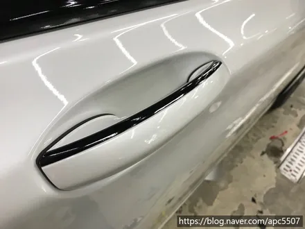 BMW 7시리즈 세단 745e 하이브리드 크롬 죽이기 시공 / 용산구 문배동