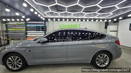 차량 전체 랩핑 잘하는곳 | 강남 차 랩핑 시공 후기 – 서울랩핑 BMW 5GT 락그레이 / 용산구 문배동