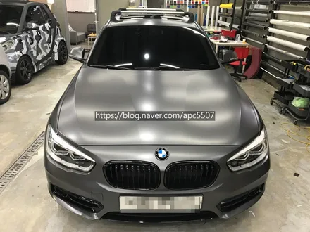 bmw 118 전체랩핑 시공기 [#용산구랩핑][#마포구랩핑][#용산구래핑][#마포구래핑][#용산랩핑][#용산래핑] / 용산구 문배동