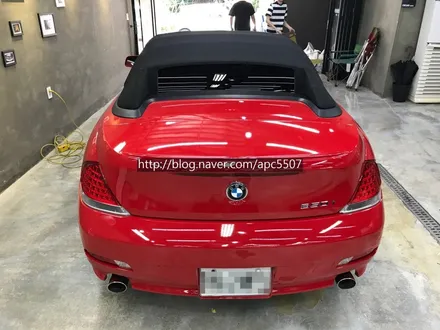 bmw 6시리즈 카르마인레드[#마포구랩핑][#마포구래핑][#용산구랩핑][#용산구래핑] / 용산구 문배동