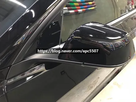 자동차래핑 작은포인트로 고급스럽게 \'테슬라\' 시공 / 용산구 문배동