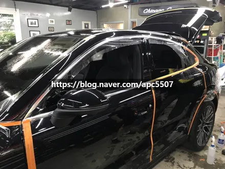 자동차PPF 차량을 더욱 안전하게 보호해주는 이유는? 카이엔 쿠페 시공기 / 용산구 문배동