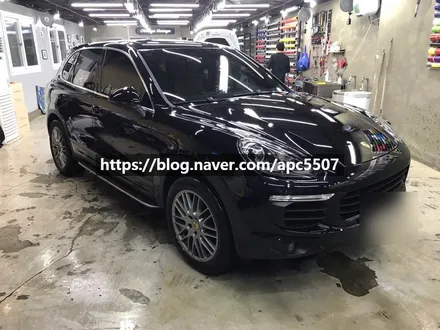 자동차래핑 포르쉐 카이엔을 시공한 듯 안 한 듯 퀄리티로 깔끔하게! / 용산구 문배동