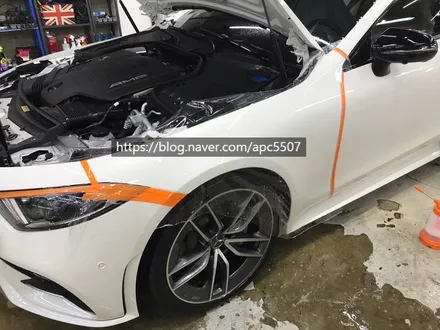 자동차보호필름 시공으로 벤츠 CLS클래스 AMG 완벽 보호! / 용산구 문배동