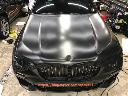 bmw랩핑 사틴블랙으로 시크하게 / 용산구 문배동