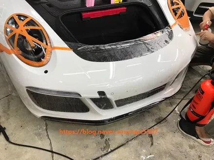 포르쉐 911gts 카브리 올레 도장면 보호 재시공기 / 용산구 문배동