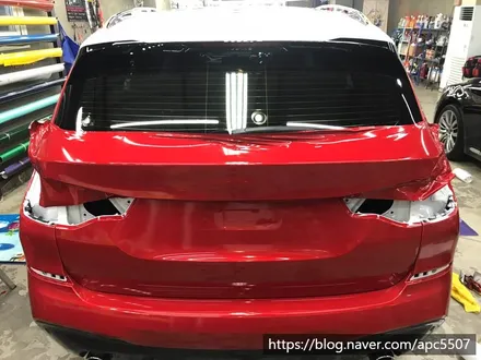 BMW랩핑 X4에 스포티한 레드를 더하다 / 용산구 문배동