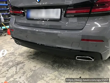 BMW 5시리즈 크롬 죽이기 / 용산구 문배동