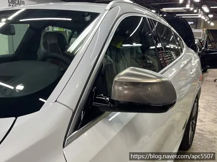 BMW X6 전체 크롬 딜리트 시공과정과 시공 비용 / 용산구 문배동