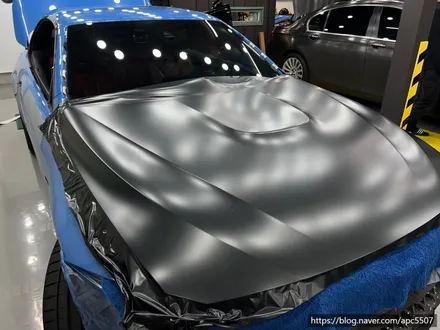 용산구 랩핑, 마포구랩핑 BMW M4 컨버터블 메탈릭 블랙 락그레이 필름으로 전체랩핑 시공 가보자고 -! / 용산구 문배동