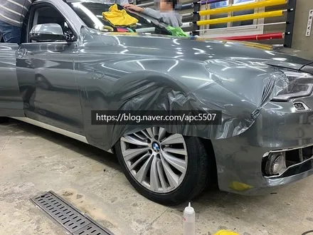 남들과 다른 그레이 컬러! \'BMW 5GT\' 서울 차량 랩핑 / 용산구 문배동