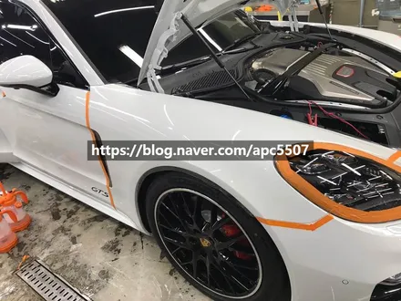 포르쉐 파나메라 GTS PPF 차량랩핑으로 스크래치 보호! / 용산구 문배동